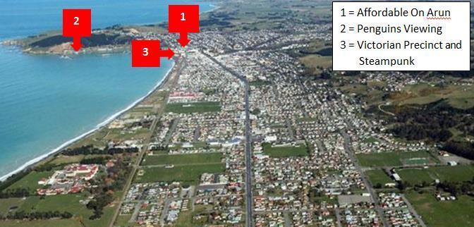 Appartamento Affordable On Arun Oamaru Esterno foto